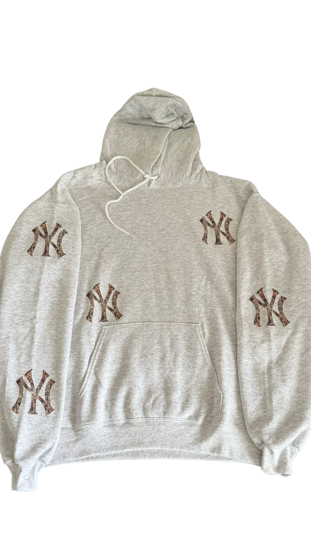 5 Spot Camo Baseball Hoodie