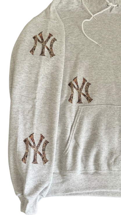 5 Spot Camo Baseball Hoodie