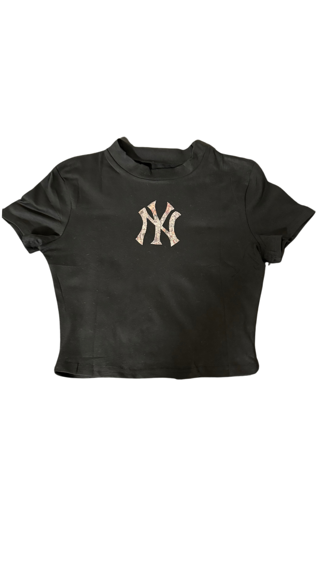 Yankees Camo Crop Top