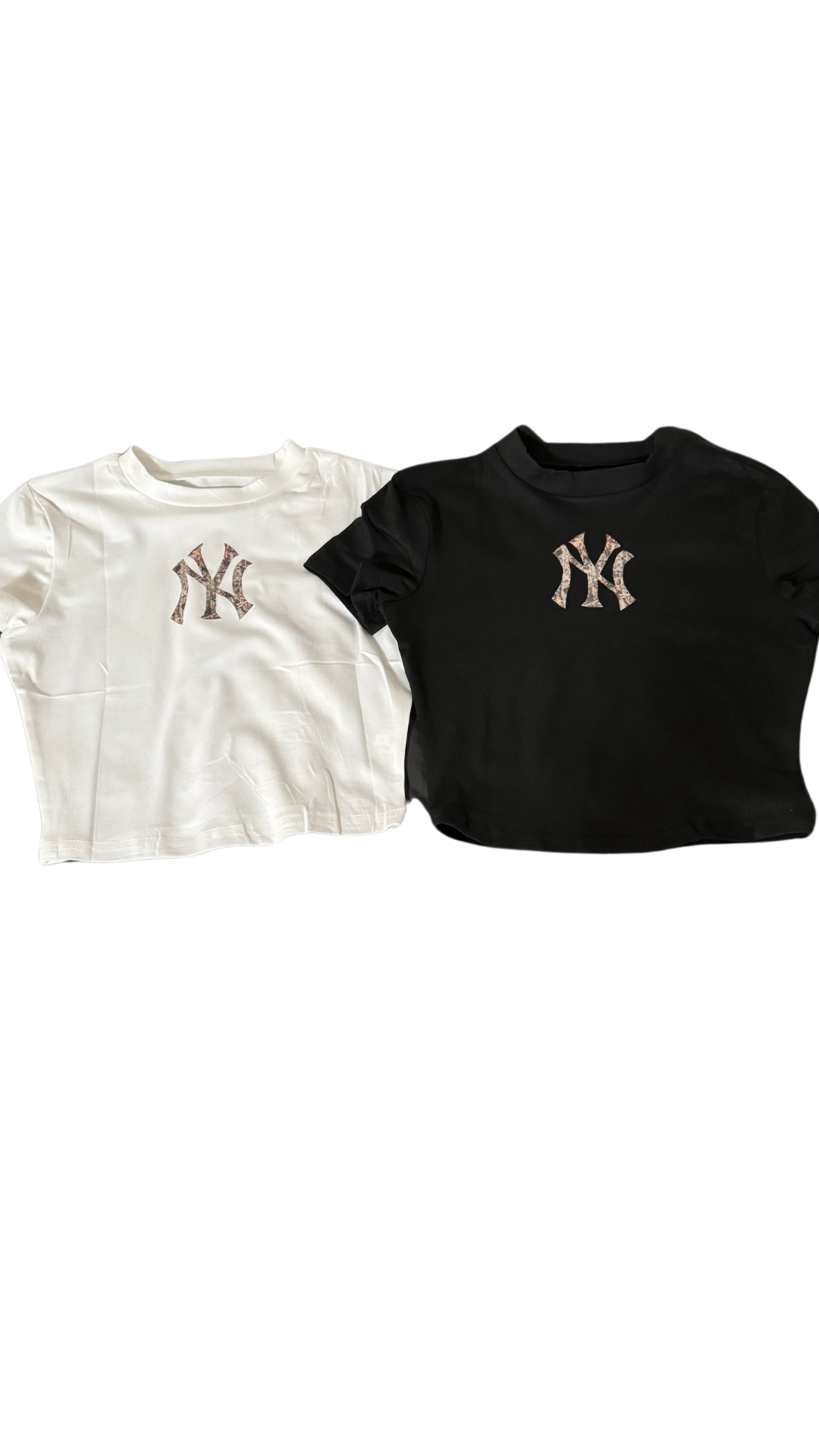 Yankees Camo Crop Top